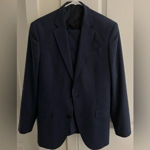 JF Ferrar Mens Blue Suit 38R 30/30 Pants